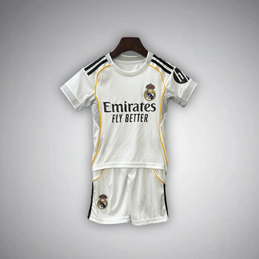 25/26 Real Madrid Home Kids Size Kit