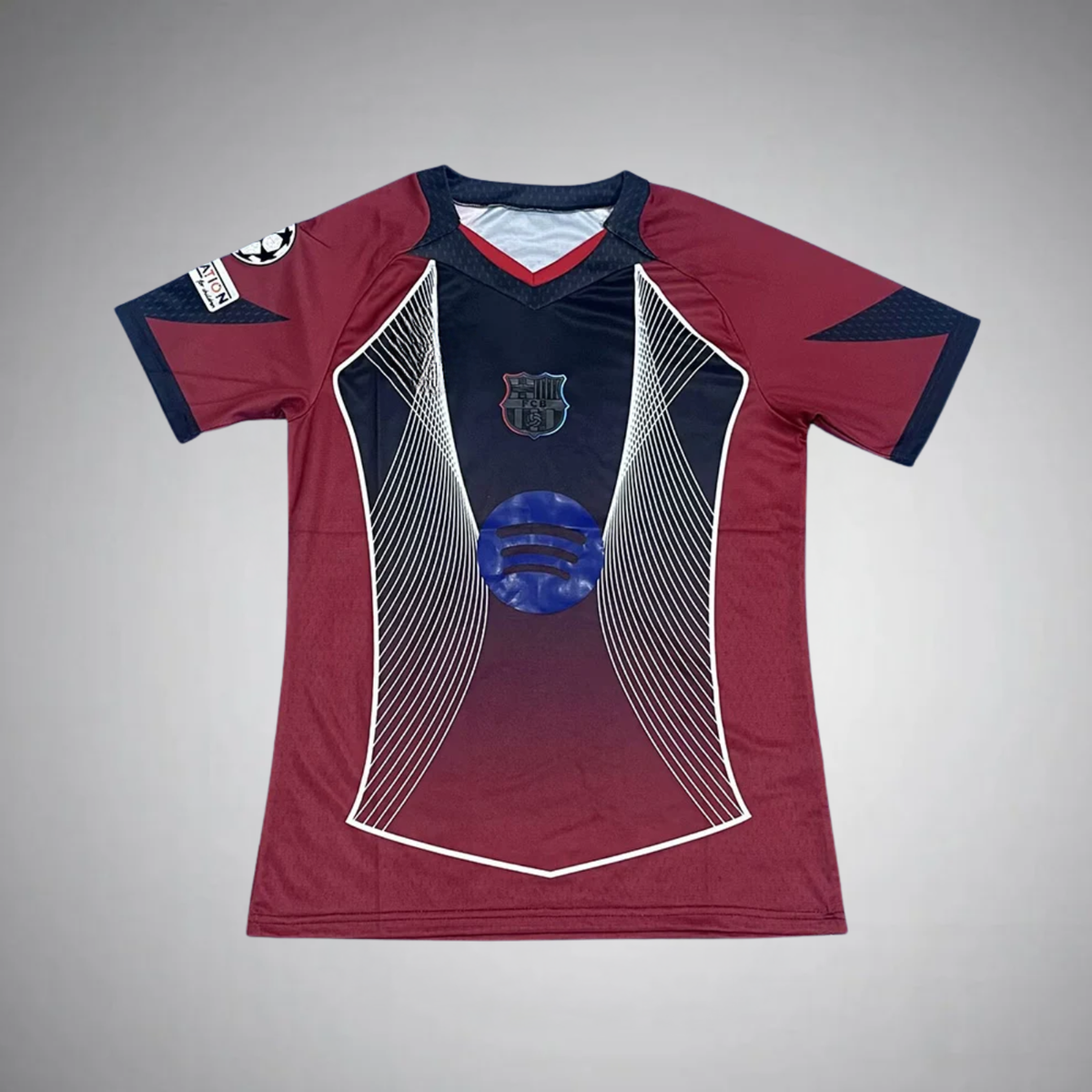 Barcelona "Crimson Dusk" Training Shirt