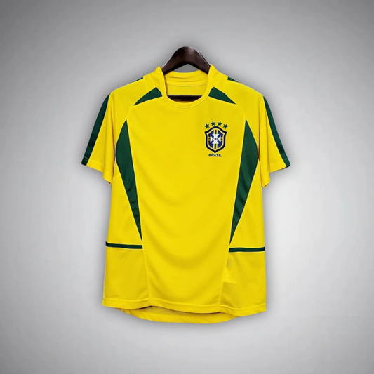 Brazil 2002 Home World Cup Kit
